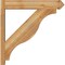 Ekena Millwork Funston Rough Sawn Arts and Crafts Outlooker, Western Red Cedar, 6"W x 30"D x 30"H OUT06X30X30FST03RWR - alternate 4